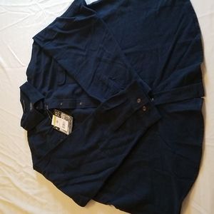 Button Up Chamois Shirt, Size XXL